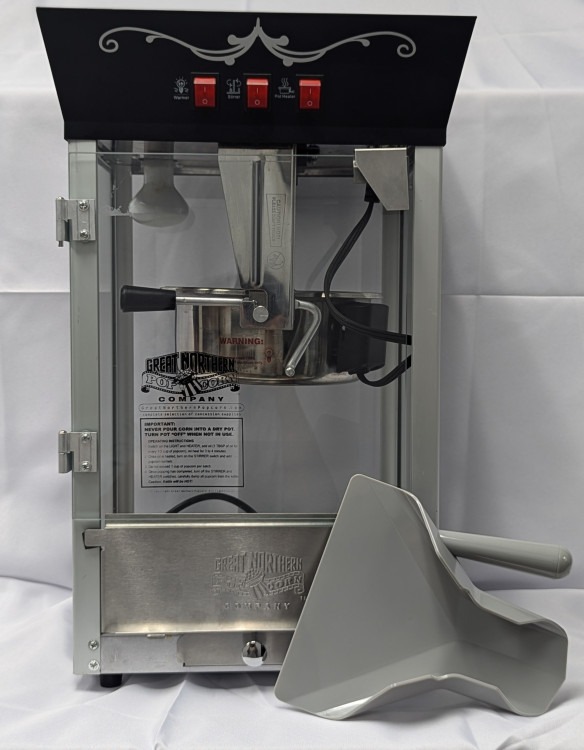 Popcorn Machine - Black