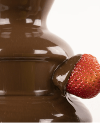 choc20on20strawbery 1753490131 Chocolate Fountain - 3 Tier