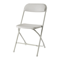 White Folding Chairs ( Grade B)