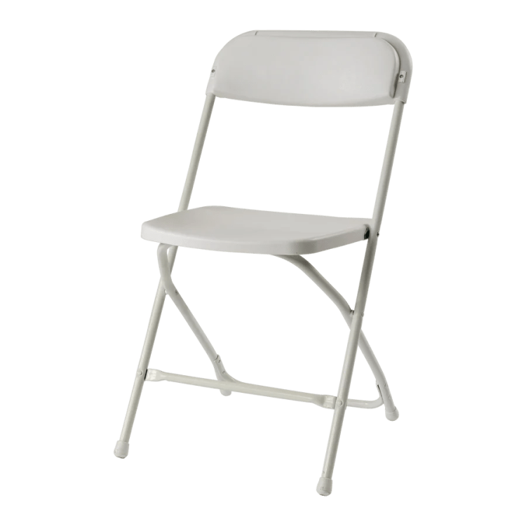 White Folding Chairs ( Grade B)