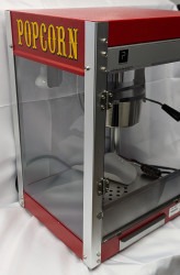 Large Popcorn Machine - Red