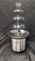 Chocolate Fountain - 4 tier - Silver