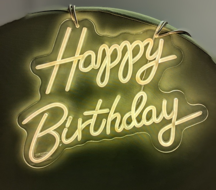 Happy Birthday Party Sign