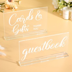 Cards & Gift Sign Along With Guest Book Sign