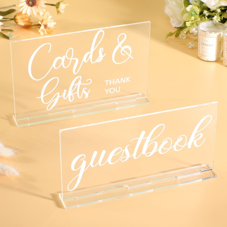 Cards & Gift Sign Along With Guest Book Sign