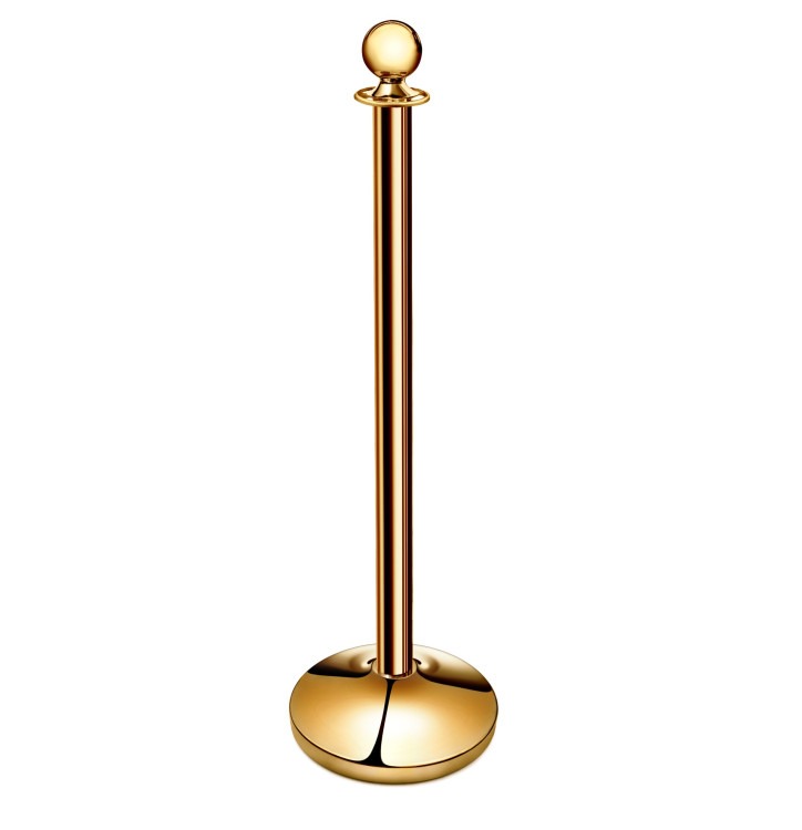 Gold Stanchion - Round Top