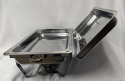 rnd20handle20chafing20open 1754420346 8 QT Chafing Dish - Round Side Handle