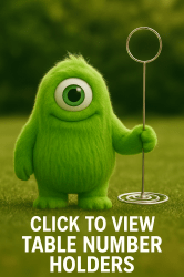 Table Number Holders / Place Card Holders