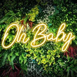 “Oh Baby” LED Neon Sign